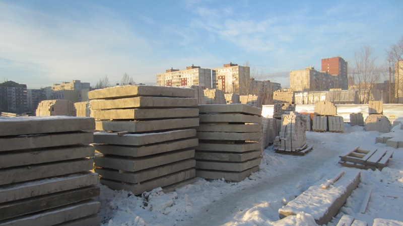 Фоторепортаж № 5 о ходе строительства ЖК Сипайлово-6. 25 декабря 2012г.